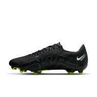 Nike Zoom Mercurial Vapor 15 Academy Grass/Artificial Grass Football Shoes (MG) Black Grey Neon Yellow