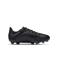 Nike Tiempo Legend Club 9 Grass/Artificial Grass Football Shoes (MG) Kids Black Blue