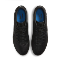 Nike Tiempo Legend Academy 9 Iron-stud Football Shoes (SG) Anti-Clog Black Grey Blue