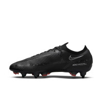 Nike Phantom Elite GT2 Iron-stud Football Shoes (SG) Anti-Clog Black Grey Red