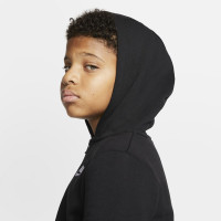 Nike Sportswear Kids Tracksuit Black White