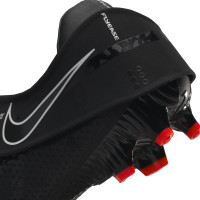 Nike Phantom GT2 Academy FlyEase Gras / Kunstgras Voetbalschoenen (MG) Zwart Grijs