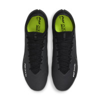 Nike Zoom Mercurial Superfly Elite 9 Artificial Grass Football Shoes (AG) Black Grey Neon Yellow