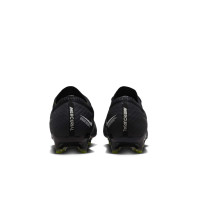 Nike Zoom Mercurial Vapor Elite 15 Artificial Grass Football Shoes (AG) Black Grey Neon Yellow