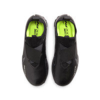 Nike Zoom Mercurial Vapor Academy 15 Turf Football Shoes (TF) Kids Black Grey Neon Yellow