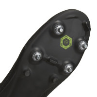 Nike Zoom Mercurial Superfly Academy 9 Iron-stud Football Shoes (SG) Anti-Clog Black Grey Neon Yellow