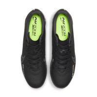 Nike Zoom Mercurial Vapor 15 Academy Zaalvoetbalschoenen (IN) Zwart Grijs Neon Geel