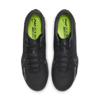 Nike Zoom Mercurial Vapor 15 Academy Turf Voetbalschoenen (TF) Zwart Grijs Neon Geel