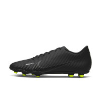 Nike Mercurial Vapor 15 Club Grass/Artificial Grass Football Shoes (MG) Black Grey Neon Yellow