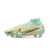 Nike Zoom Mercurial Superfly Elite 9 Gras Voetbalschoenen (FG) Groen Donkerblauw Oranje