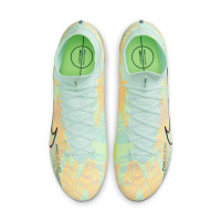 Nike Zoom Mercurial Superfly Elite 9 Grass Football Shoes (FG) Green Dark Blue Orange