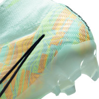 Nike Zoom Mercurial Superfly Elite 9 Gras Voetbalschoenen (FG) Groen Donkerblauw Oranje