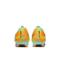 Nike Zoom Mercurial Vapor 15 Academy Grass/Artificial Grass Football Shoes (MG) Green Orange Bright Yellow