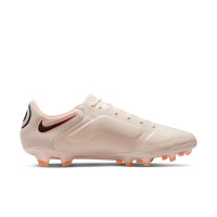 Nike Tiempo Legend Elite 9 Gras Voetbalschoenen (FG) Beige Zwart Geel