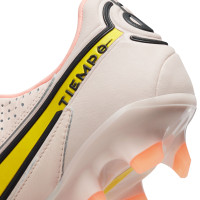 Nike Tiempo Legend Elite 9 Grass Football Shoes (FG) Beige Yellow Black