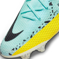 Nike Phantom Elite GT2 Dynamic Fit Grass Football Shoes (FG) Blue Black Yellow