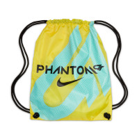 Nike Phantom Elite GT2 Dynamic Fit Gras Voetbalschoenen (FG) Blauw Zwart Geel