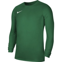 Nike Dry Park VII Kids Long Sleeve Football Shirt Green