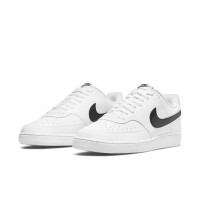 Nike Court Vision Low Next Nature Sneakers Wit Zwart