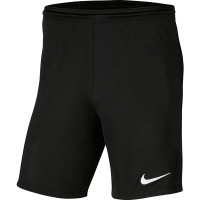Nike Dry Park III Voetbalbroekje NB Zwart Wit