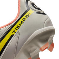 Nike Tiempo Legend Academy 9 Grass/Artificial Grass Football Shoes (MG) Beige Yellow Orange