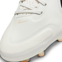 Nike Tiempo Legend Pro 9 Gras Voetbalschoenen (FG) Beige Geel Zwart Oranje