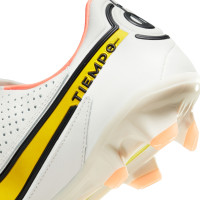 Nike Tiempo Legend Pro 9 Grass Football Shoes (FG) Beige Yellow Orange