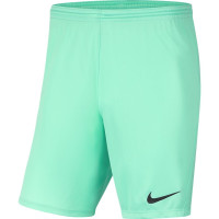 Nike Dry Park III Voetbalbroekje Turquoise Wit