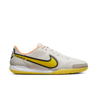 Nike Tiempo Legend Academy 9 Zaalvoetbalschoenen (IN) Beige Oranje Geel