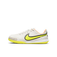 Nike Tiempo Legend Academy 9 Futsal Boots (IN) Kids Beige Yellow Black