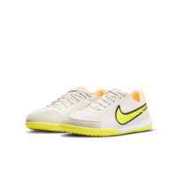 Nike Tiempo Legend Academy 9 Futsal Boots (IN) Kids Beige Yellow Black