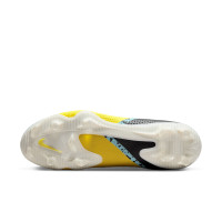 Nike Phantom Pro GT2 Gras Voetbalschoenen (FG) Blauw Zwart Roze Geel