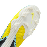 Nike Phantom Pro GT2 Gras Voetbalschoenen (FG) Blauw Zwart Roze Geel
