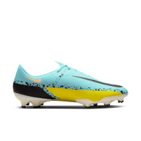 Nike Phantom Academy GT2 Grass/Artificial Grass Football Shoes (MG) Blue Black Yellow
