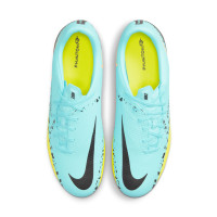Nike Phantom Academy GT2 Grass/Artificial Grass Football Shoes (MG) Blue Black Yellow