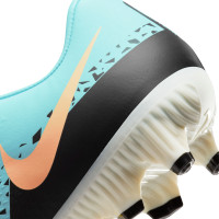Nike Phantom Academy GT2 Grass/Artificial Grass Football Shoes (MG) Blue Black Yellow