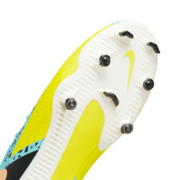 Nike Phantom Academy GT2 Grass/Artificial Grass Football Shoes (MG) Blue Black Yellow