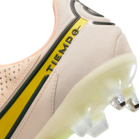 Nike Tiempo Legend Elite 9 Iron-stud Football Shoes (SG) Anti-Clog Beige Yellow Black