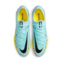 Nike Phantom Elite GT2 Kunstgras Voetbalschoenen (AG) Blauw Zwart Roze Geel