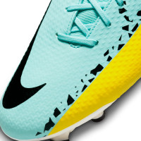 Nike Phantom Academy GT2 Dynamic Fit Grass/Artificial Grass Football Shoes (MG) Blue Black Yellow