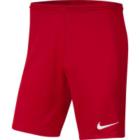 Nike Dry Park III Voetbalbroekje Rood