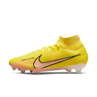 Nike Zoom Mercurial Superfly Elite 9 Grass Football Shoes (FG) Yellow Orange