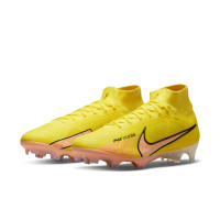 Nike Zoom Mercurial Superfly Elite 9 Grass Football Shoes (FG) Yellow Orange