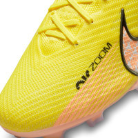 Nike Zoom Mercurial Superfly 9 Elite Gras Voetbalschoenen (FG) Geel Roze Zwart