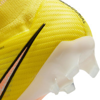 Nike Zoom Mercurial Superfly 9 Elite Gras Voetbalschoenen (FG) Geel Roze Zwart