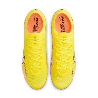 Nike Zoom Mercurial Vapor Elite 15 Grass Football Shoes (FG) Yellow Orange