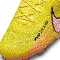 Nike Zoom Mercurial Vapor Elite 15 Grass Football Shoes (FG) Yellow Orange