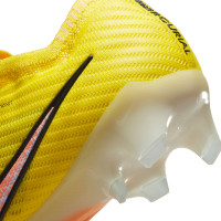 Nike Zoom Mercurial Vapor Elite 15 Grass Football Shoes (FG) Yellow Orange