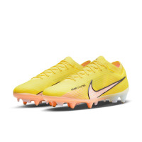 Nike Zoom Mercurial Vapor Elite 15 Iron-stud Football Shoes (SG) Anti-Clog Yellow Orange