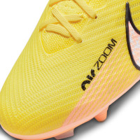 Nike Zoom Mercurial Vapor Elite 15 Iron-stud Football Shoes (SG) Anti-Clog Yellow Orange